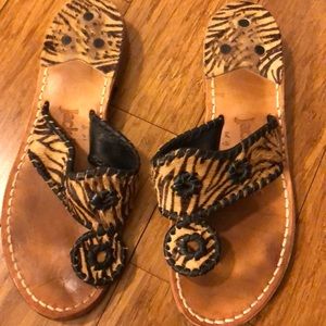 Jack Rogers Animal Print Sandal